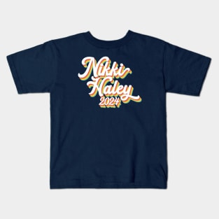 Nikki Haley 2024 President Kids T-Shirt